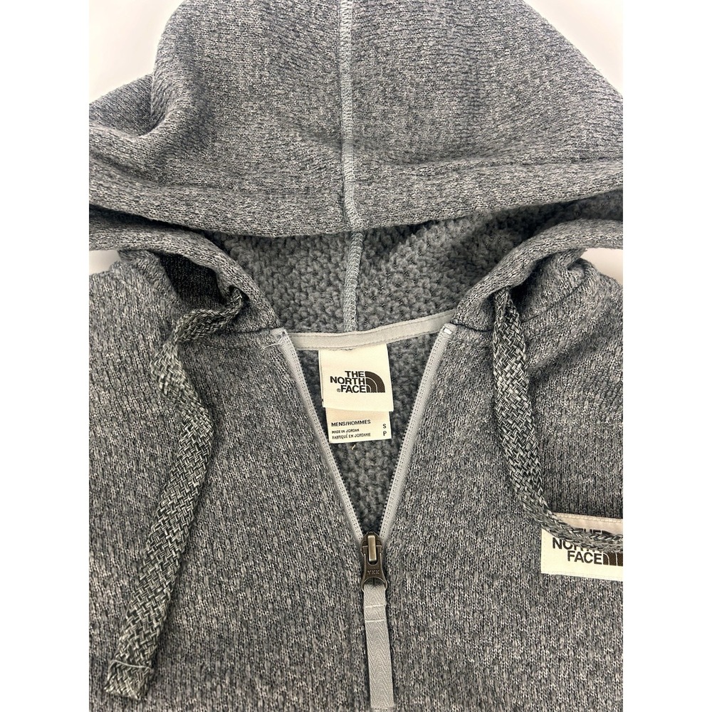 The North Face mens full zip thermal/fleece hooded medium weight jacket size S - Picture 5 of 8